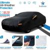 imageEzyShade 10Layer SUV Car Cover Waterproof All Weather See Vehicle SizeChart for Accurate Fit Outdoor Full Exterior Covers for Automobiles Heavy Duty Tarp Jeep Rav4 CRV Size S3 See SizeChartBlack