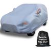 imageEzyShade 10Layer SUV Car Cover Waterproof All Weather See Vehicle SizeChart for Accurate Fit Outdoor Full Exterior Covers for Automobiles Heavy Duty Tarp Jeep Rav4 CRV Size S3 See SizeChartReflective