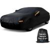 imageEzyShade 10Layer SUV Car Cover Waterproof All Weather See Vehicle SizeChart for Accurate Fit Outdoor Full Exterior Covers for Automobiles Heavy Duty Tarp Jeep Rav4 CRV Size S3 See SizeChartBlack