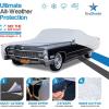 imageEzyShade 10Layer SUV Car Cover Waterproof All Weather See Vehicle SizeChart for Accurate Fit Outdoor Full Exterior Covers for Automobiles Heavy Duty Tarp Jeep Rav4 CRV Size S3 See SizeChartReflective