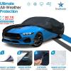 imageEzyShade 10Layer SUV Car Cover Waterproof All Weather See Vehicle SizeChart for Accurate Fit Outdoor Full Exterior Covers for Automobiles Heavy Duty Tarp Jeep Rav4 CRV Size S3 See SizeChartBlack