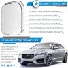 imageEzyShade Windshield Sun Shade with ShieldX Reflective Technology See Vehicle SizeChart Foldable Car Sunshade for Front Windshield Window Car SUV Van Truck Sun Visor Heat Shield Sports S SizeStandard Medium