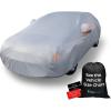 imageEzyShade 10Layer SUV Car Cover Waterproof All Weather See Vehicle SizeChart for Accurate Fit Outdoor Full Exterior Covers for Automobiles Heavy Duty Tarp Jeep Rav4 CRV Size S3 See SizeChartReflective