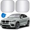 imageEzyShade Windshield Sun Shade with ShieldX Reflective Technology See Vehicle SizeChart Foldable Car Sunshade for Front Windshield Window Car SUV Van Truck Sun Visor Heat Shield Sports S SizeStandard Medium
