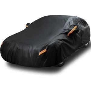 imageEzyShade 10Layer SUV Car Cover Waterproof All Weather See Vehicle SizeChart for Accurate Fit Outdoor Full Exterior Covers for Automobiles Heavy Duty Tarp Jeep Rav4 CRV Size S3 See SizeChartBlack